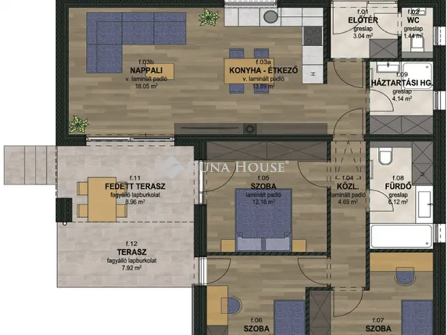 Eladó ház Sződ 107 nm