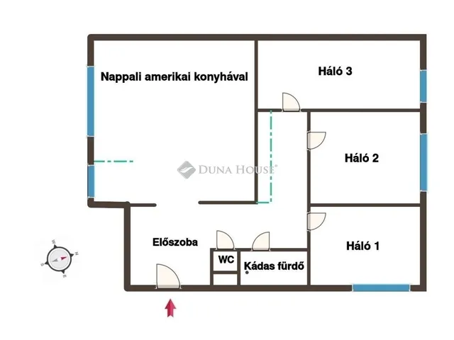 Eladó lakás Budapest III. kerület 73 nm