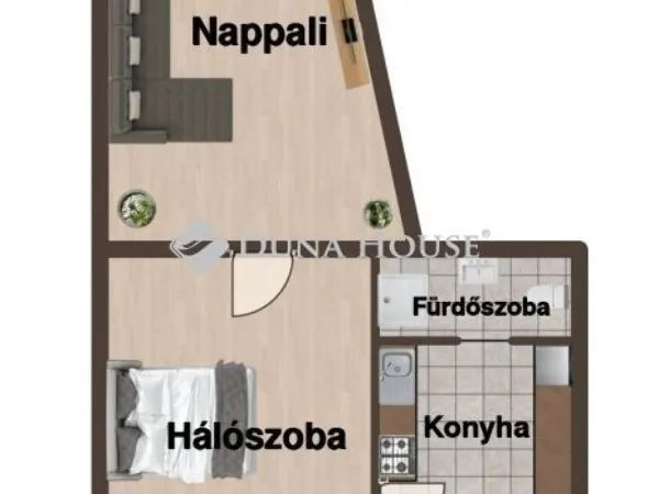 Eladó lakás Budapest XIII. kerület, Újlipótváros 40 nm