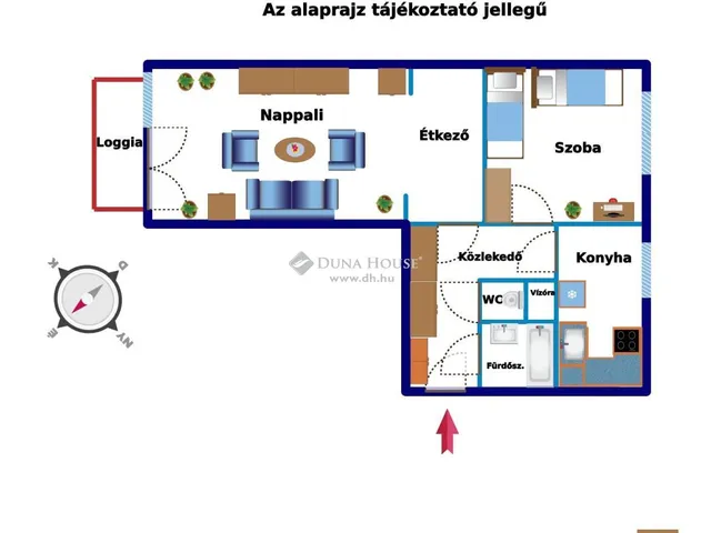 Eladó lakás Budapest XI. kerület, Gazdagrét 56 nm