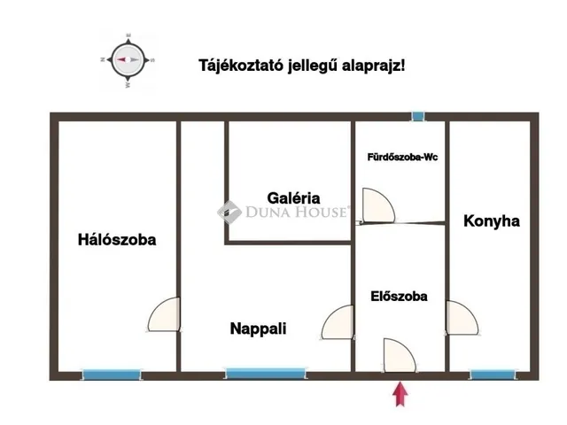 Eladó lakás Budapest VII. kerület 62 nm