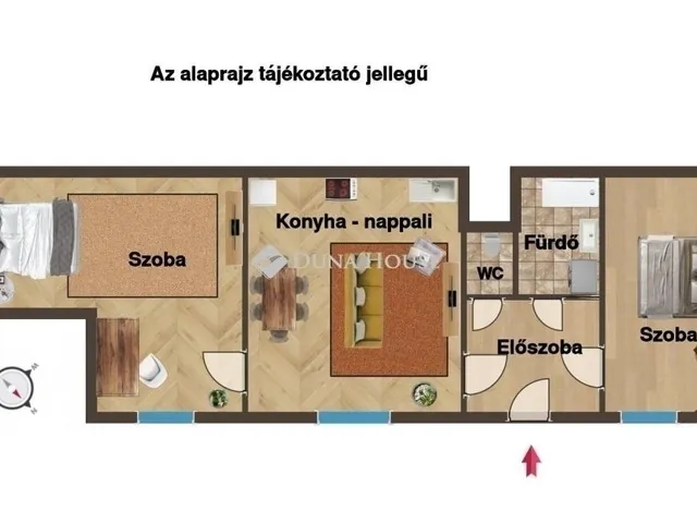 Eladó lakás Budapest XI. kerület 55 nm