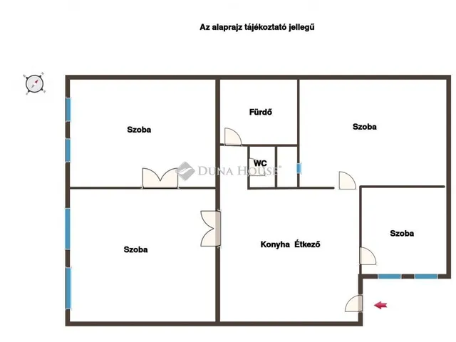 Eladó lakás Budapest VI. kerület 105 nm