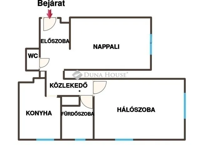 Eladó lakás Budapest VI. kerület 53 nm