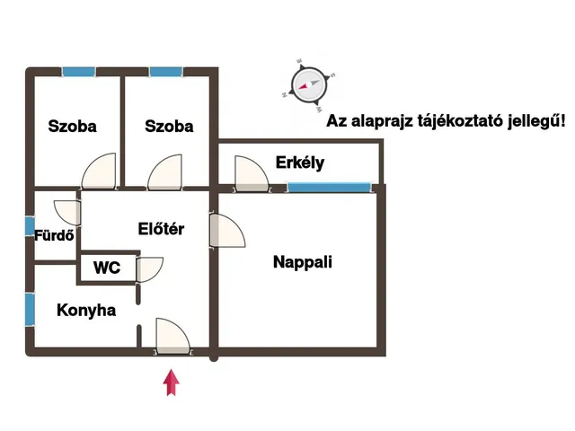Eladó lakás Budapest XIV. kerület, Kassai 55 nm