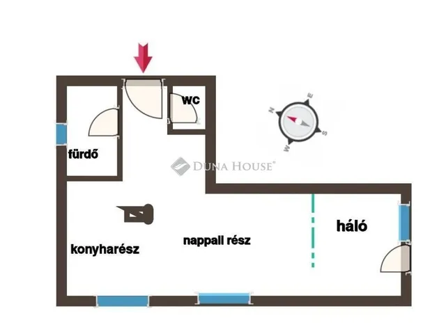 Kiadó lakás Budapest II. kerület 58 nm