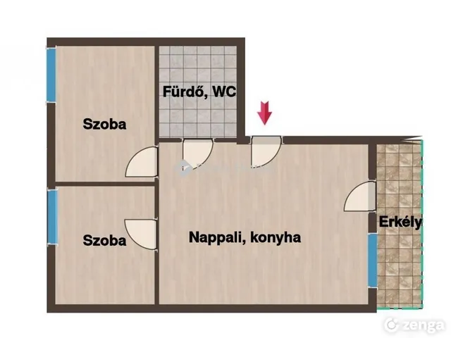 Eladó lakás Budaörs 52 nm
