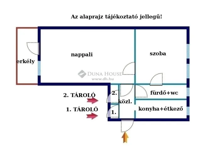 Eladó lakás Budapest IX. kerület, Belső Ferencváros 55 nm