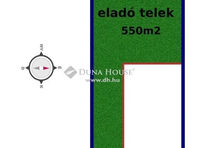 Eladó telek Budapest XVIII. kerület 530 nm