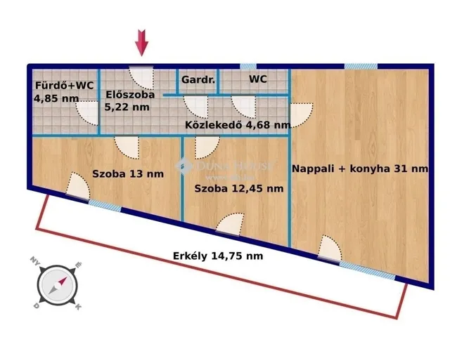 Eladó lakás Budapest XIX. kerület 81 nm