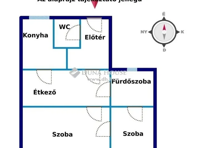 Eladó lakás Budapest XIII. kerület, Újlipótváros 58 nm