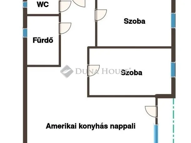 Eladó lakás Hajdúszoboszló 53 nm
