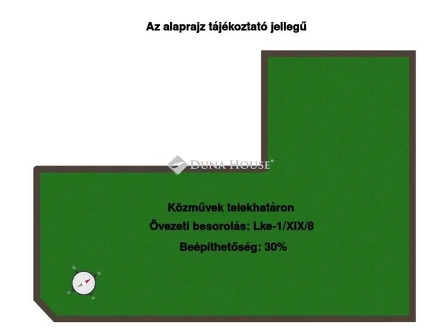 Eladó telek Budapest XIX. kerület 1059 nm