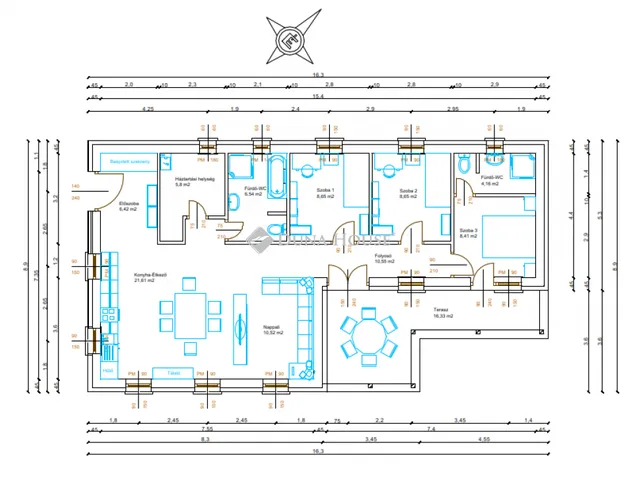 Eladó ház Ócsa 91 nm