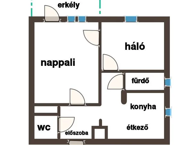 Eladó lakás Budapest XVIII. kerület, Szent Lőrinc telep 49 nm