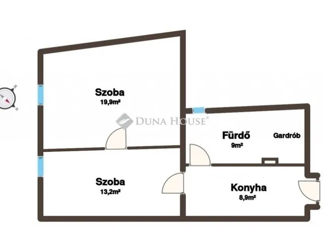 Eladó lakás Budapest XIII. kerület 51 nm