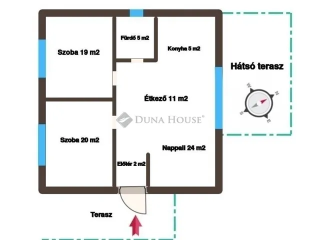 Eladó ház Bag 86 nm