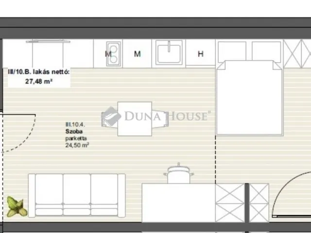 Eladó lakás Budapest XIX. kerület, Kispest 37 nm