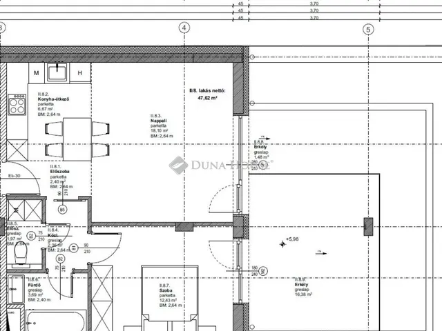 Eladó lakás Budapest XIX. kerület 55 nm