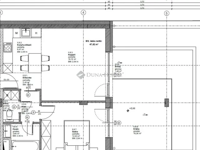 Eladó lakás Budapest XIX. kerület 55 nm