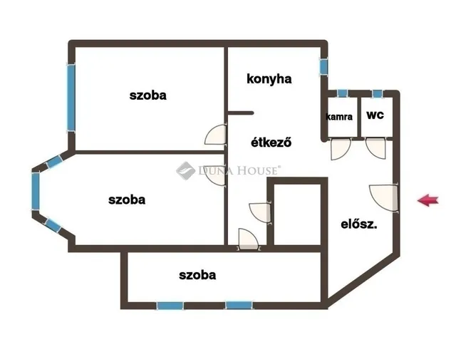 Eladó ház Budapest XVIII. kerület, Kossuth Ferenc-telep 80 nm