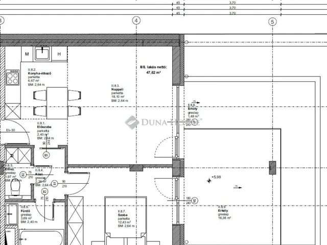 Eladó lakás Budapest XIX. kerület, Kispest 53 nm