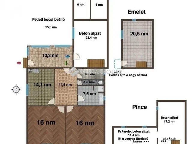 Eladó ház Monor 182 nm