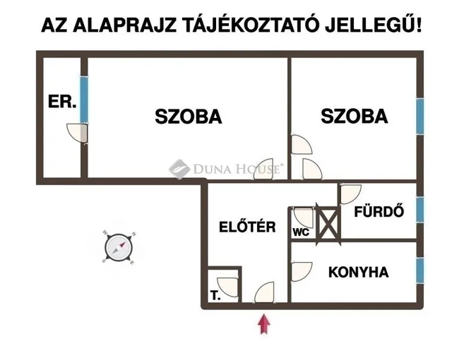 Eladó lakás Budapest X. kerület, Óhegy 55 nm