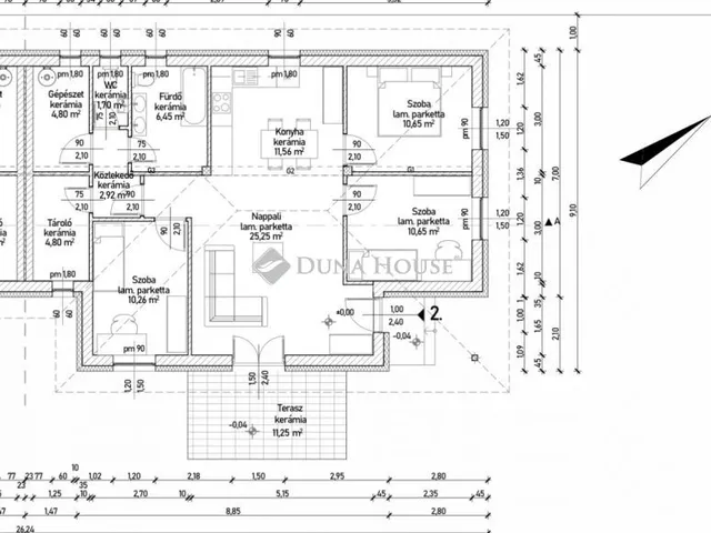 Eladó ház Vasad 89 nm