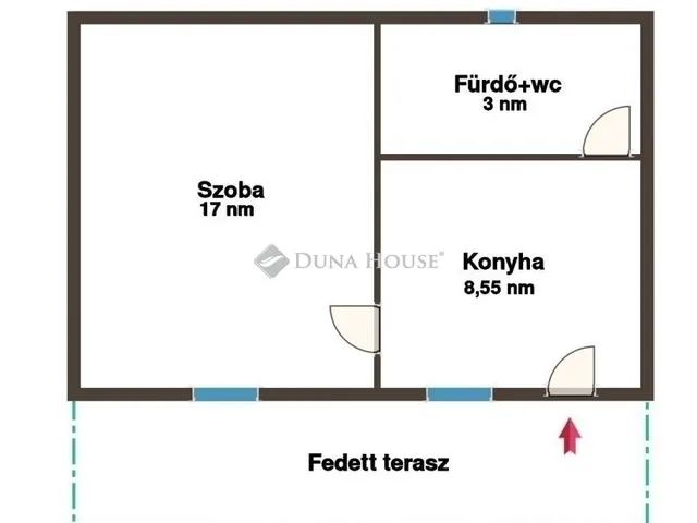 Eladó lakás Budapest XVIII. kerület, Újpéteritelep 29 nm