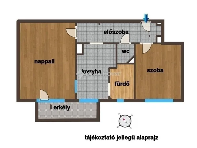 Eladó lakás Budapest X. kerület, Óhegy 47 nm