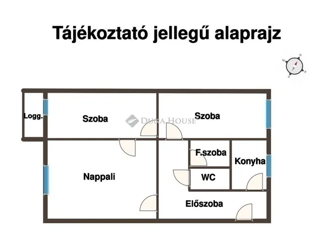 Eladó lakás Budapest X. kerület, Újhegy 68 nm