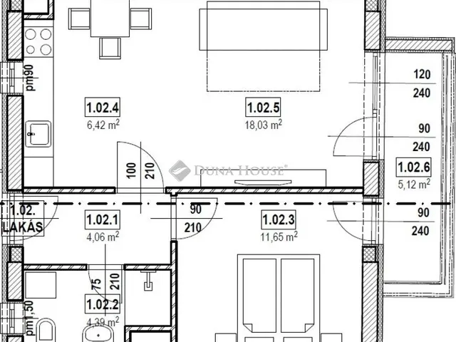 Eladó lakás Budapest XIX. kerület, Kispest 47 nm