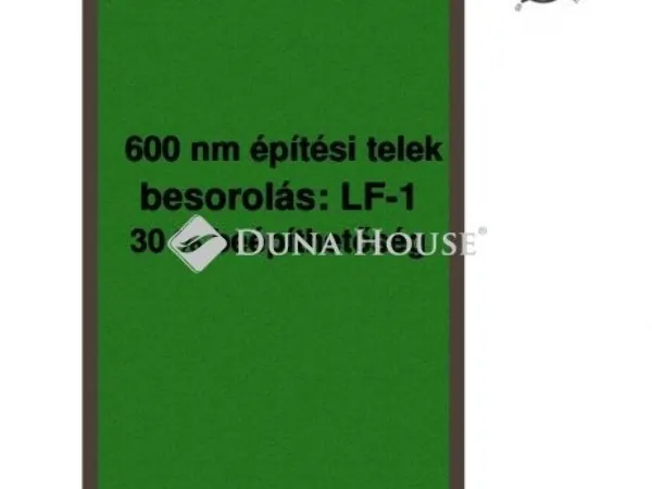 Eladó telek Sülysáp 600 nm