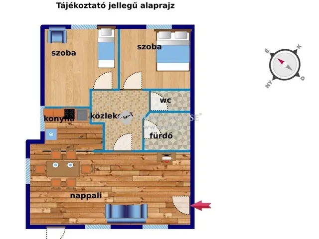 Eladó lakás Érd 57 nm