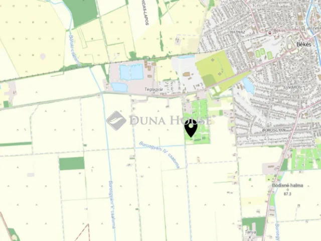 Eladó telek Békés 3192 nm