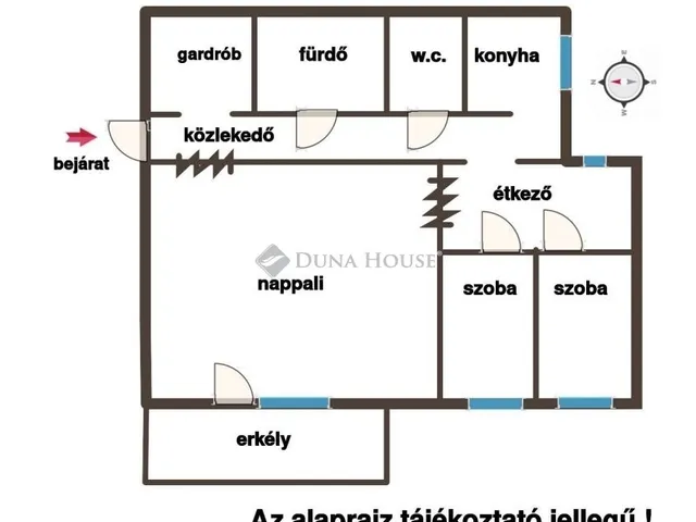 Eladó lakás Budapest XV. kerület 59 nm