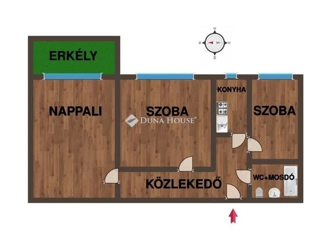 Eladó lakás Budapest IV. kerület 52 nm