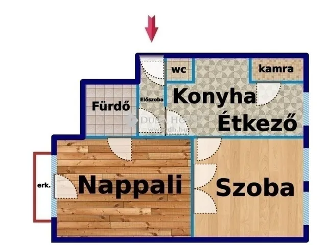 Eladó lakás Budapest XIII. kerület 58 nm