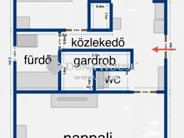 Eladó lakás Budapest II. kerület 55 nm