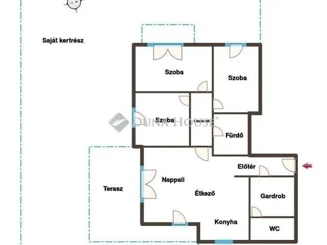 Eladó lakás Vác 80 nm