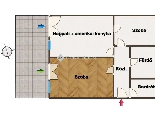 Eladó lakás Budapest II. kerület 73 nm