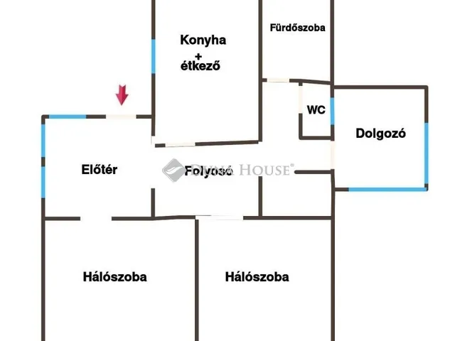 Eladó ház Piliscsaba, Klotildliget 86 nm