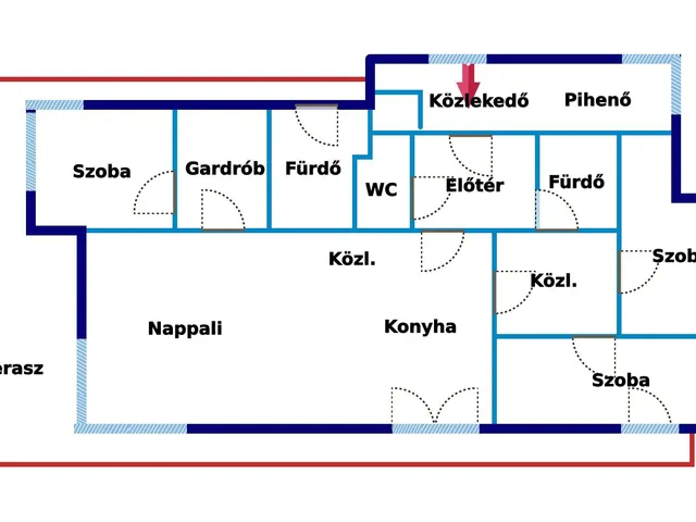 Eladó lakás Budapest II. kerület, Törökvész 153 nm