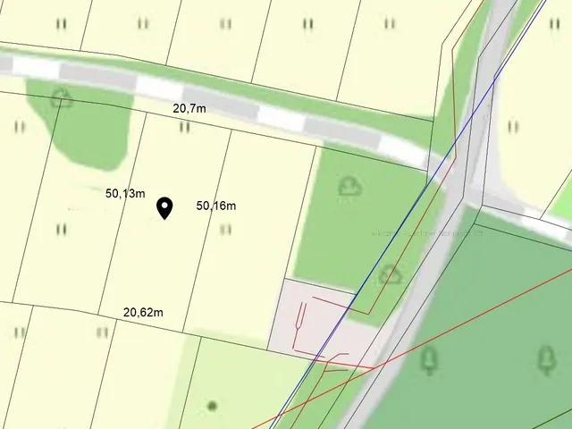 Eladó telek Gödöllő 1040 nm