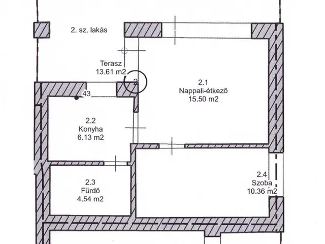 Eladó lakás Hatvan 37 nm