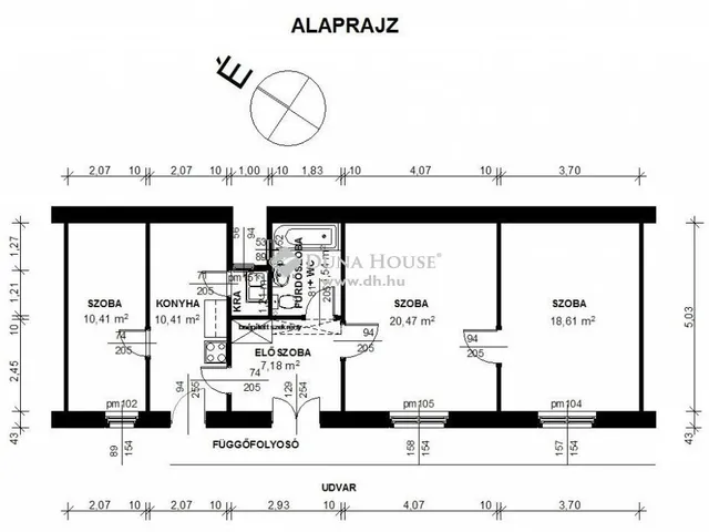 Eladó lakás Budapest IX. kerület 72 nm