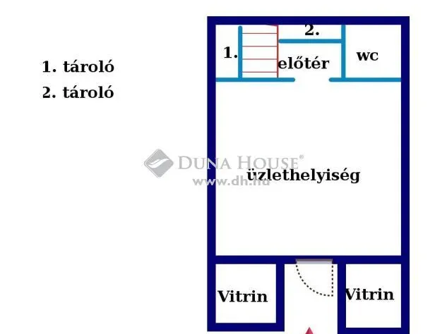 Eladó kereskedelmi és ipari ingatlan Budapest VIII. kerület 29 nm