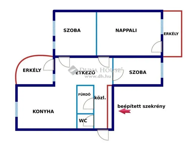 Eladó lakás Budapest XVIII. kerület 68 nm