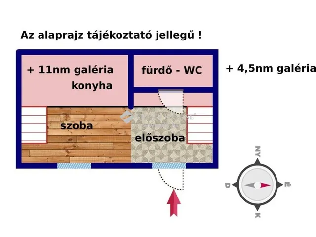 Eladó lakás Budapest VIII. kerület 35 nm